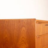 Commode Danoise 4 tiroirs en teck par Henning Jørgensen pour Fredericia.