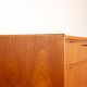 Danish chest of drawers with 4 drawers in teak by Henning Jørgensen for Fredericia.