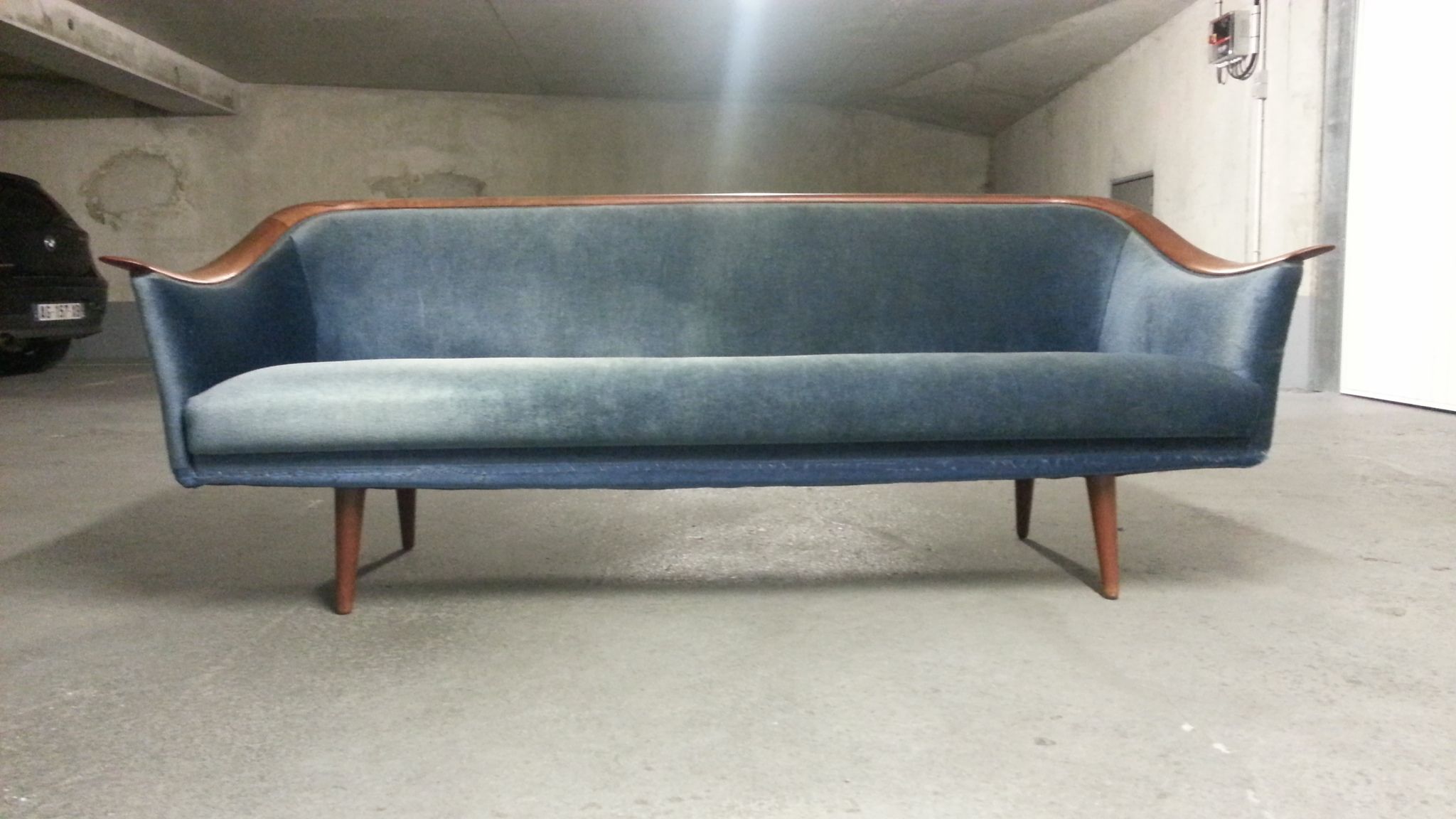 Canapé et fauteuils scandinaves années 50 Georg Jensen Vatne Mobler