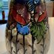 Art Deco Vase Hand-Painted – Carl Gebauer (Bürgel Germany, c. 1920-1930)