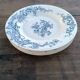 Earthenware plates iron Gien Baroque model