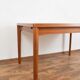 Teak extendable dining table by Henning Kjærnulf for Vejle Mobelfabrik, 1960s