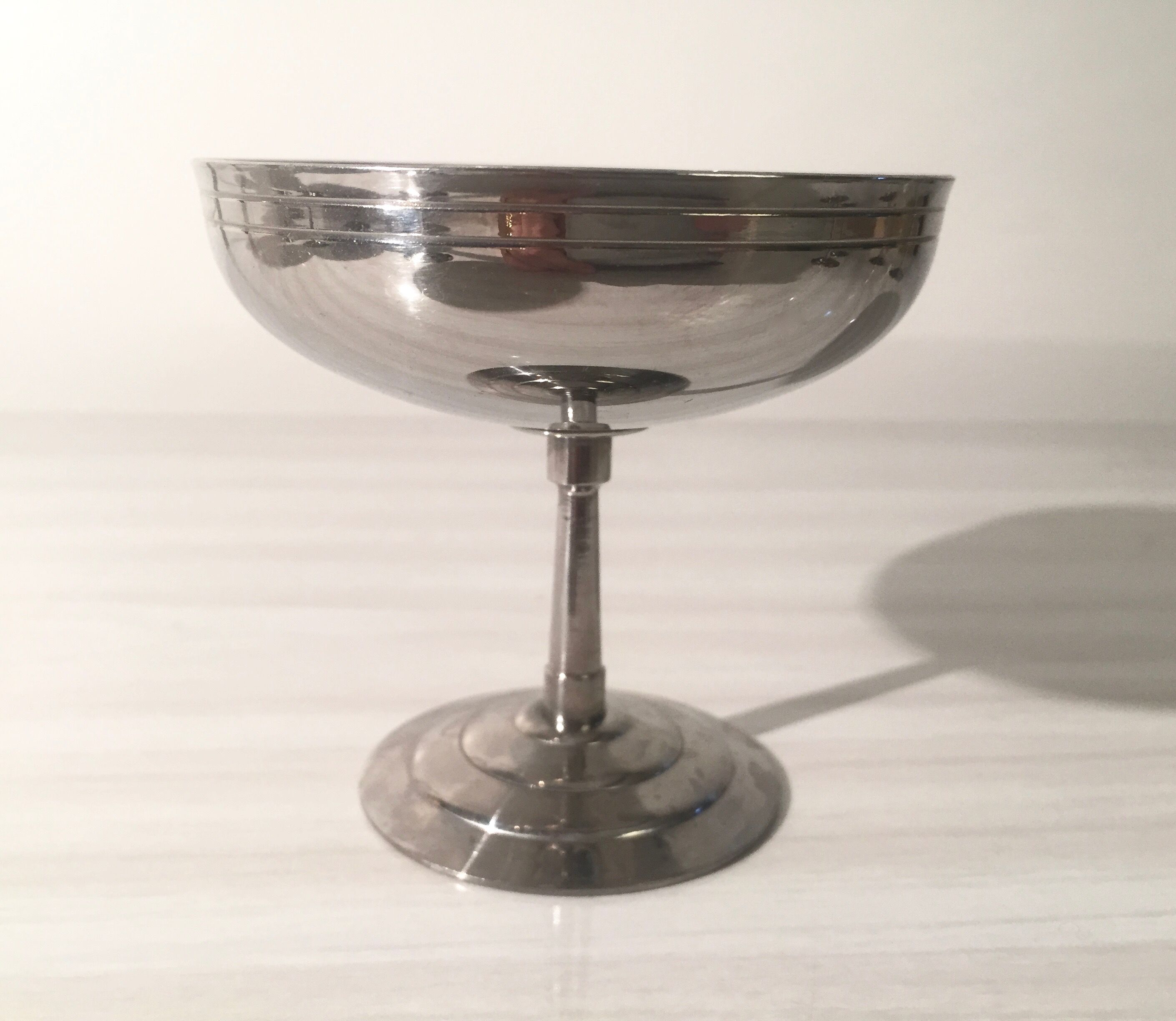 12 Letang Remy solid stainless steel ice cream cups