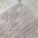 Handmade pure wool Moroccan rug 2/3 m