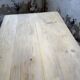 Table de ferme en pin et chêne