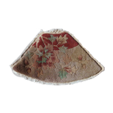 Antique Chinese carpet Art Deco handmade 30cm x 53cm 1920s