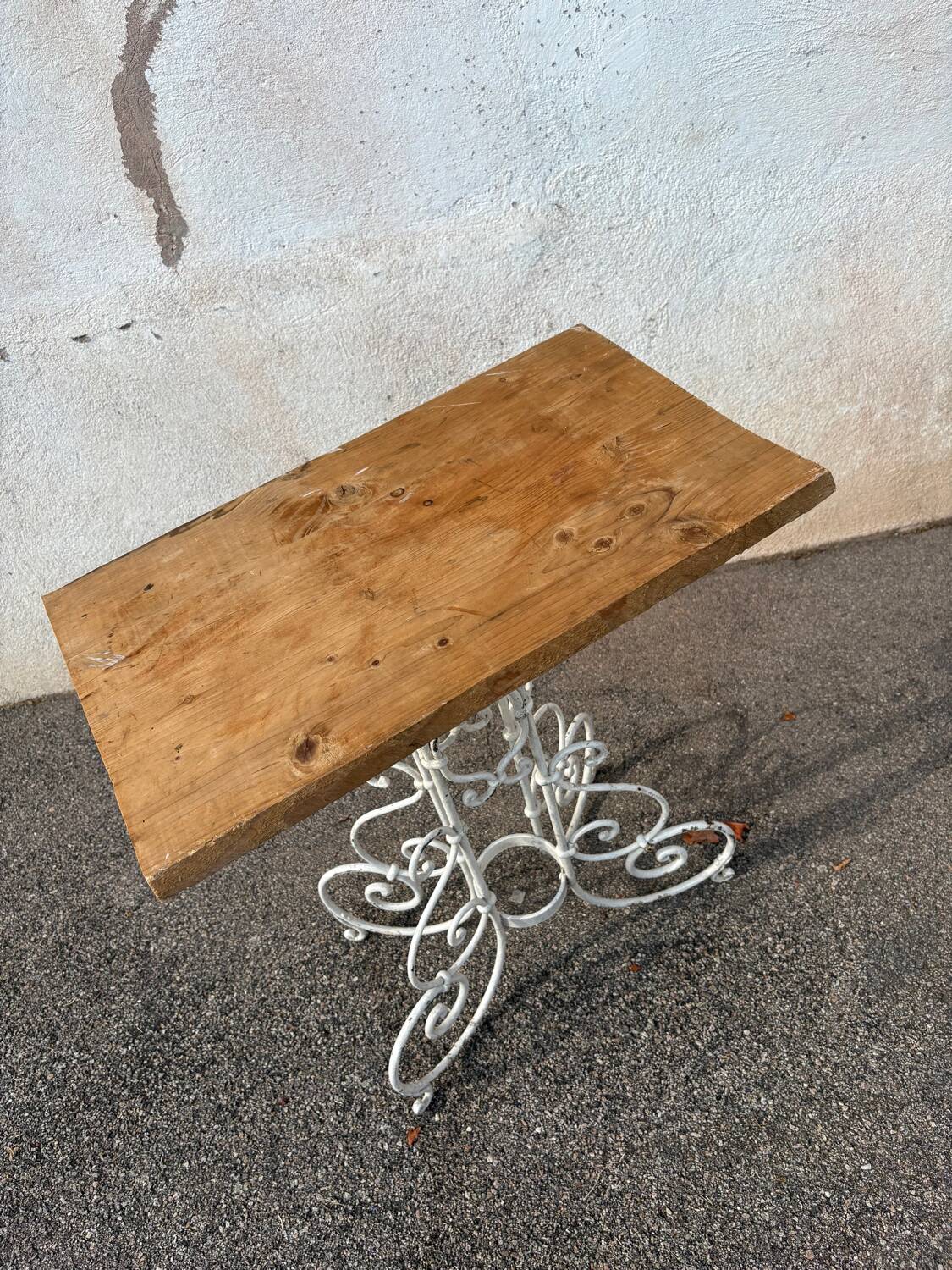 Wrought iron stool, 19th century