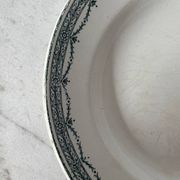 Lot de 2 assiettes creuse Terre de Fer St Armand Magali