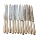 Series of 12 Art Deco knives