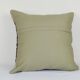 Housse de coussin brodée vintage 46x46 cm