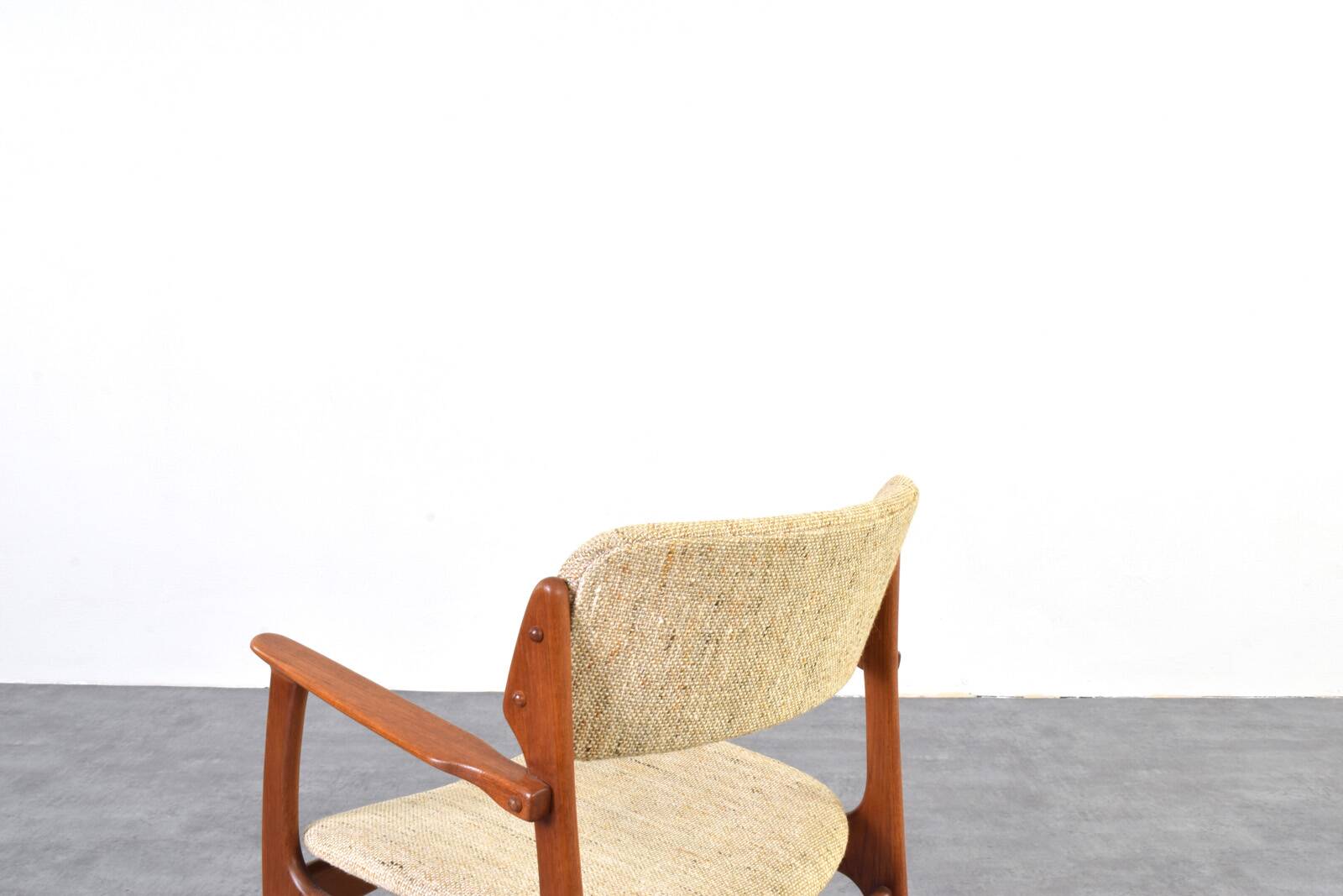 Teak Dining Chair by E. Buch for O.D. Møbler, 1960s