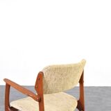 Teak Dining Chair by E. Buch for O.D. Møbler, 1960s