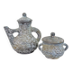 Théière et sucrier Annette Roux à Vallauris