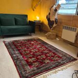Vintage Persian style wool rug