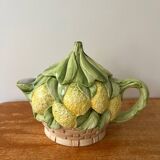 Teapot lemon pattern