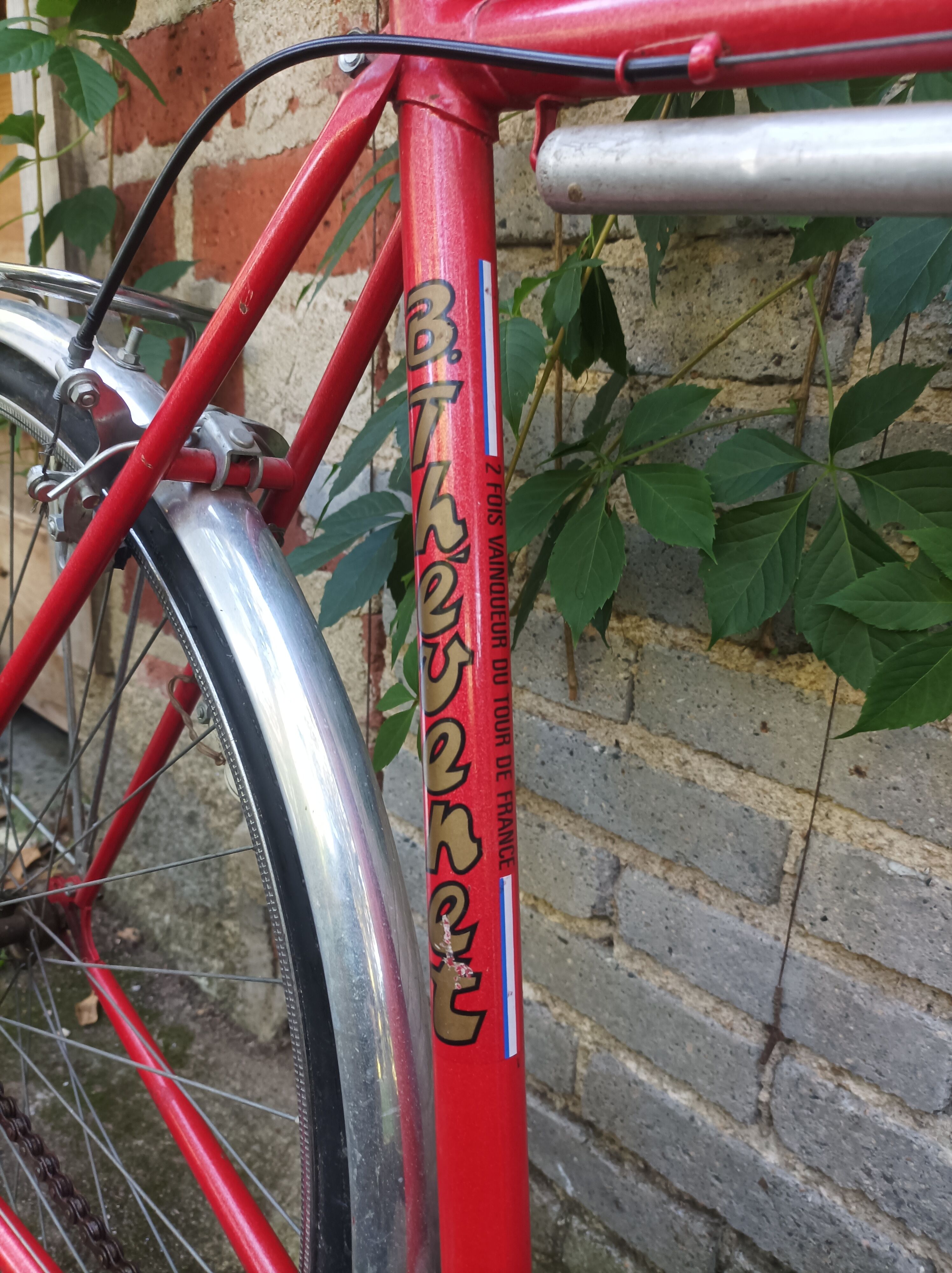 Vintage bike Bernard Thèvenet