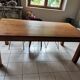Solid wood table for 8 people.