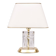 Lampe de table en cristal de Bohême