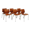 Set of 6 stackable chairs