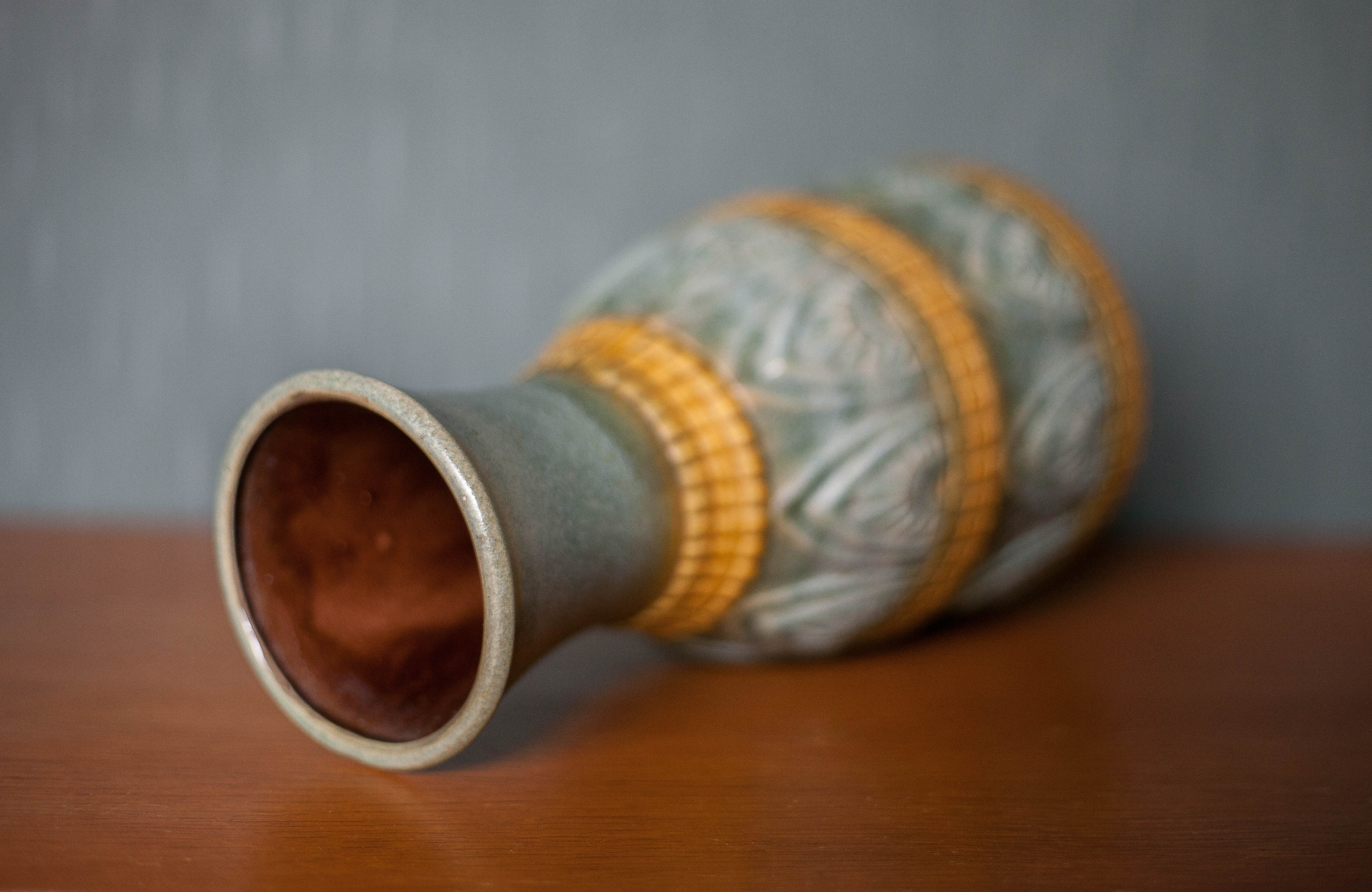 Ceramic vase West Germany 1482/30 70's