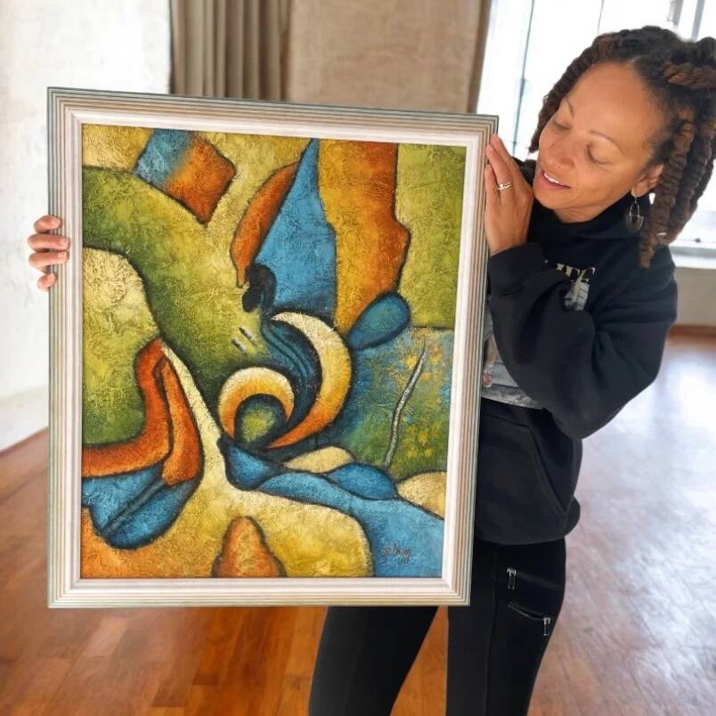 Two mid-20th century paintings by B. Long