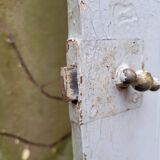 Ancienne porte de placard mural fin xixe