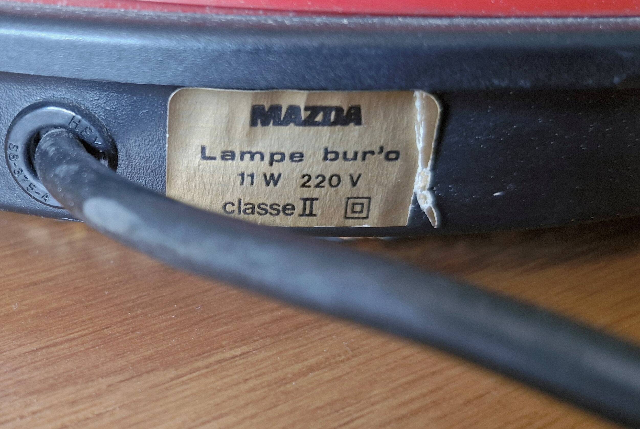 Mazda Bur’o desk lamp 1980