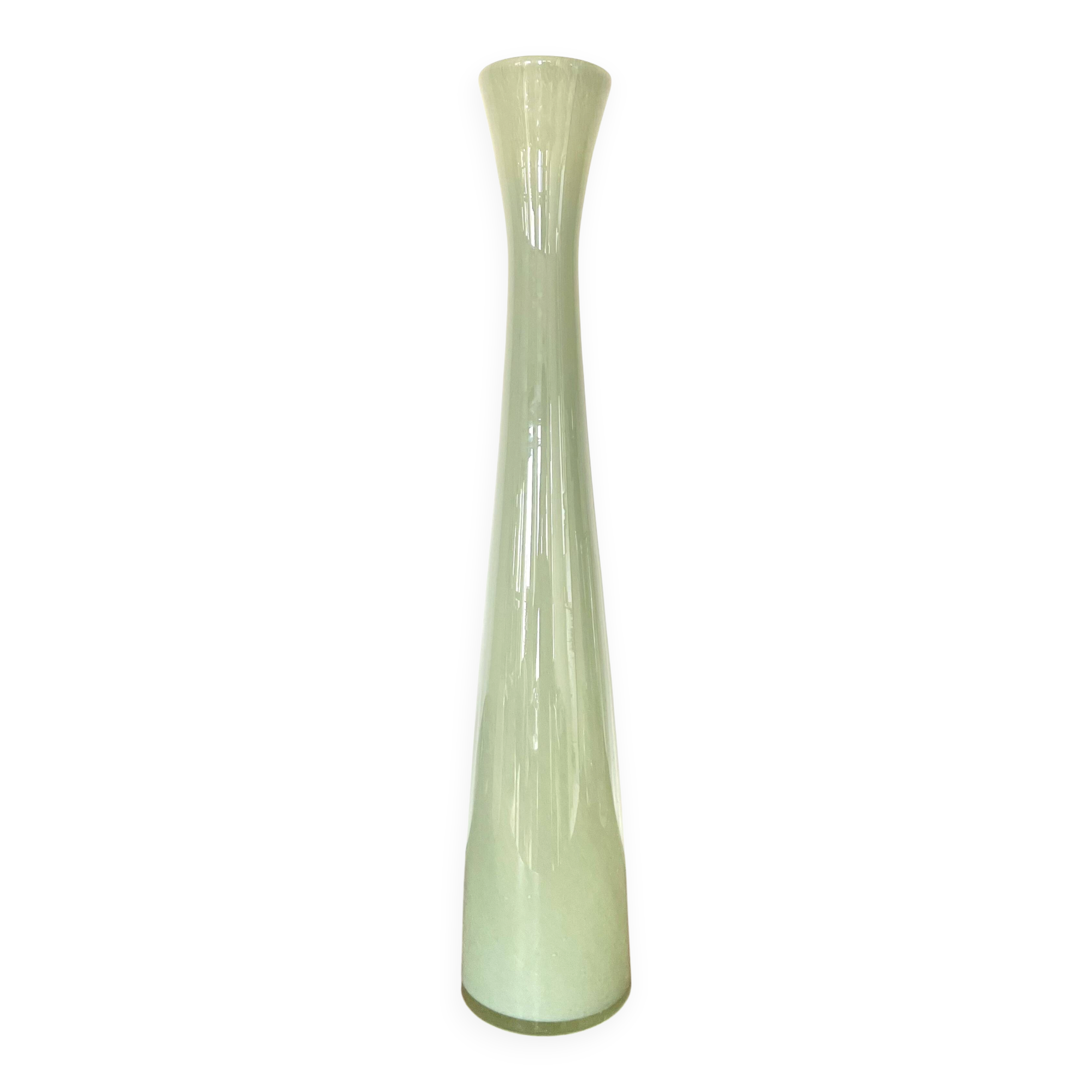 Art Deco style glass vase