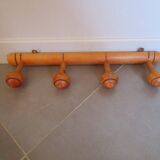 Porte-manteau ancien en bois