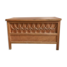 Wooden toy chest