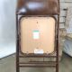 Rare suite de 3 chaises Samsonite 1977 assise marron