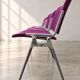 Set of 4 DSC 106 chairs by Castelli