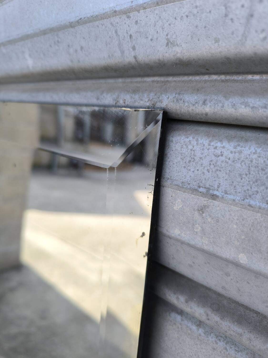 Bevelled Art Deco mirror