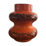 Scandinavian vase from the 60s in glazed ceramic