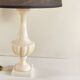LAMPE Medicis Alabaster Pierre Vintage