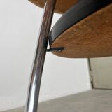 Mid-century German tubular steel table by Mauser Werke Waldeck.