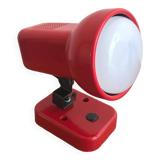 Applique/spot design année 80 rouge orientable