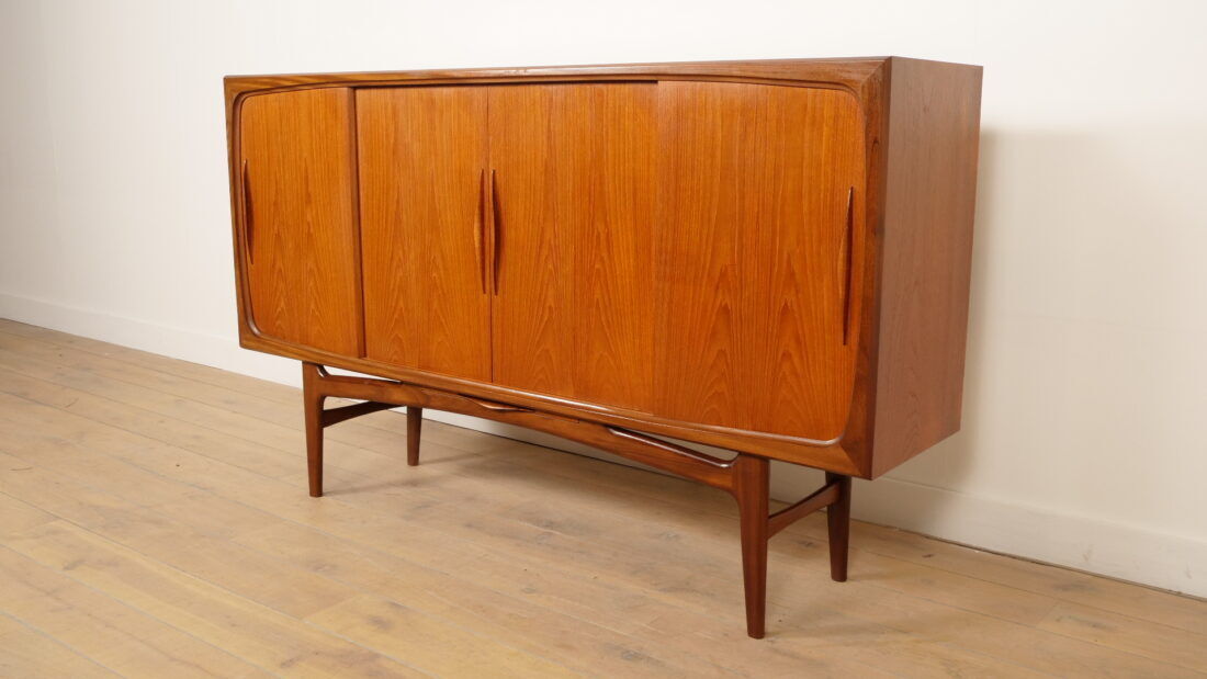 Vintage highboard | Johannes Andersen | Danish design | Teak