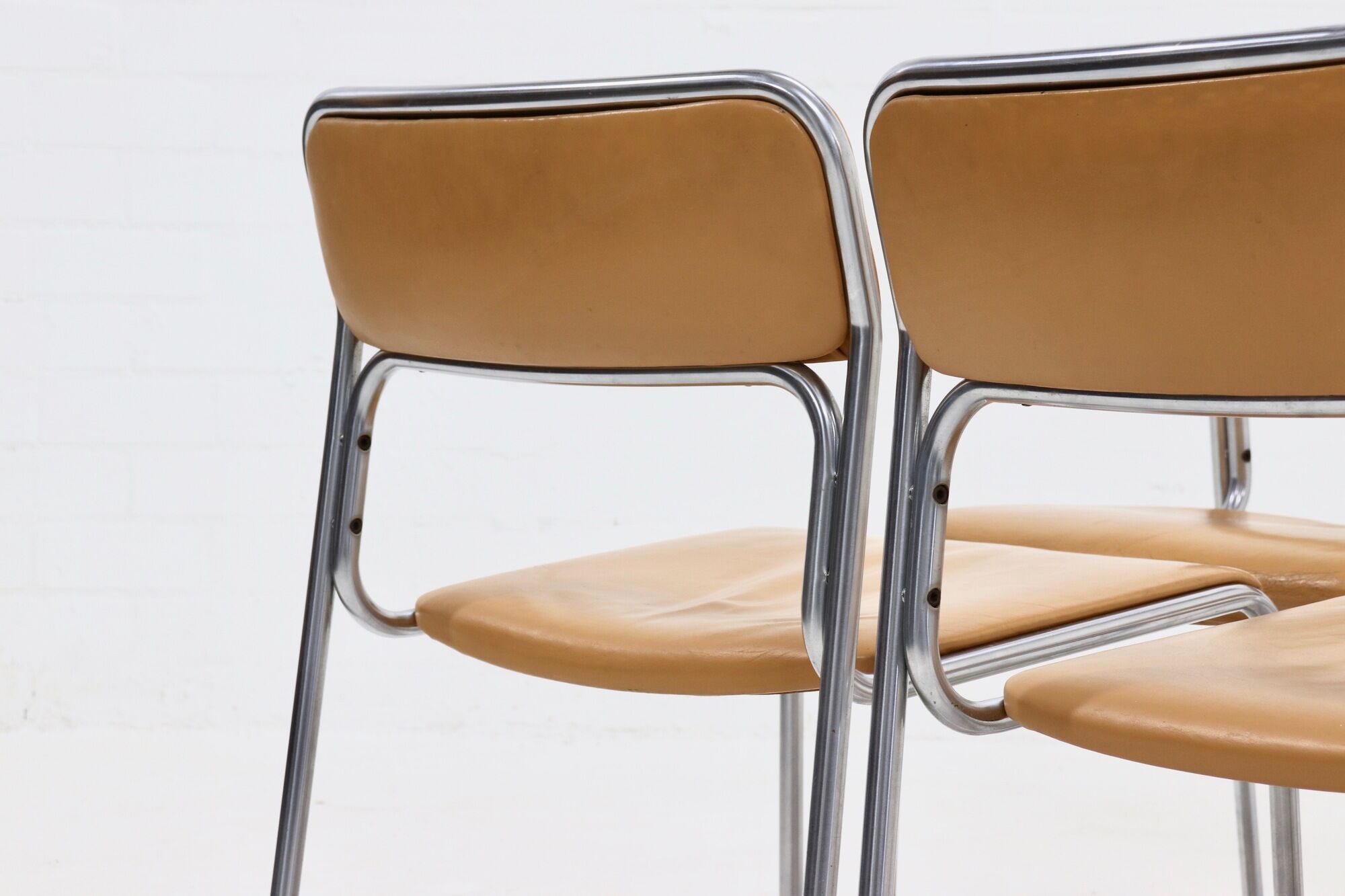 Set of 6 SE09 Dining Chairs by Walter Antonis for 't Spectrum 1970s