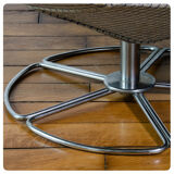 Jan Des Bouvrie's swivel lounge chair for Gelderland, Holland, circa 1970