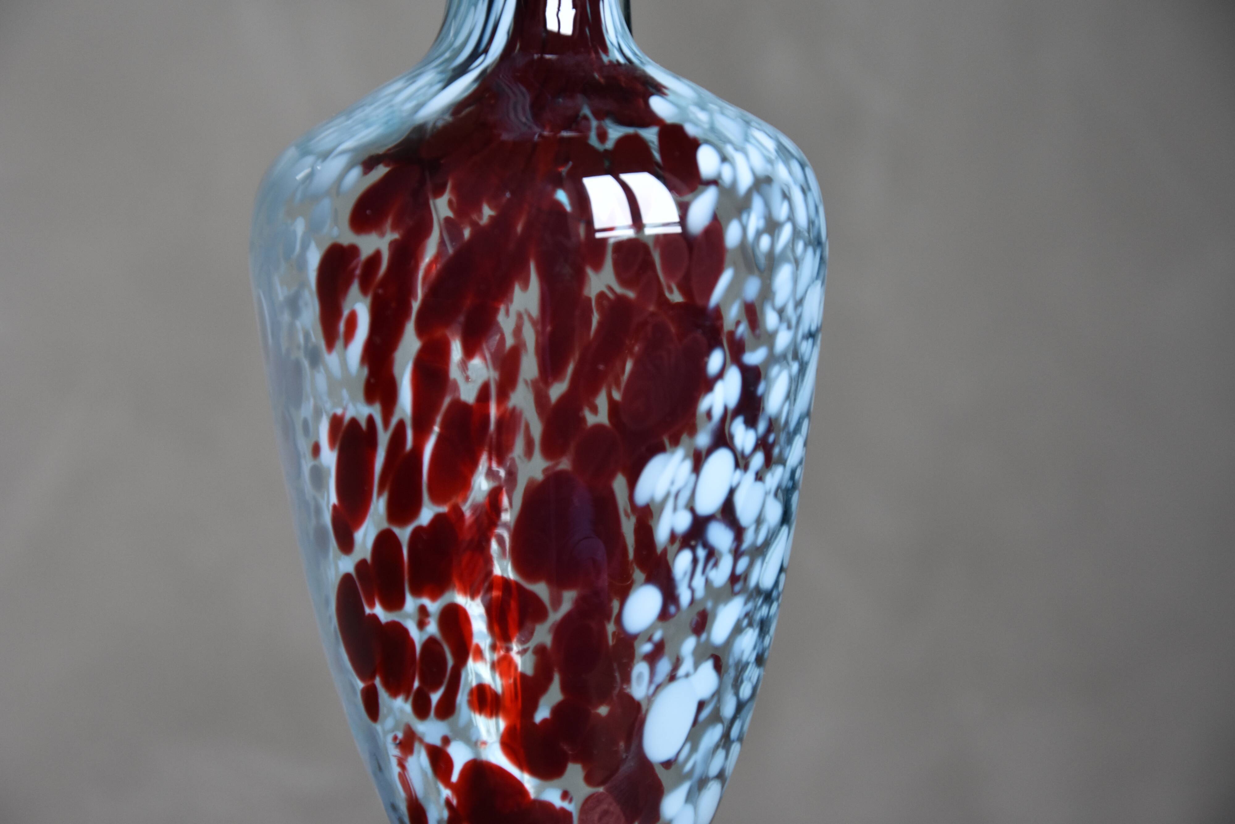 Antique glass decanter