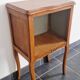 Vintage wooden bedside table