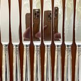 Christofle Malmaison, 12 cheese dessert knives 19.5 cm