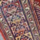 Burgundy wool Persian rug from Romania 200x300cm