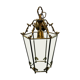 Old lantern vestibule bronze style Louis XVI glasses beveled 6-sided