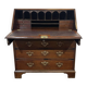 Bureau dos d'âne anglais Georgien datant du XIXème siècle, acajou et chêne