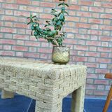 Rope coffee table