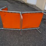 Vintage folding lounge chair