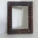 Antique handcarved frame Cedarwood 23.5 cm x 18.5 cm