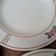 7 old deep plates in Salins earthenware model Nénuphar 24.5cm